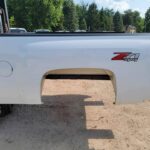 2007–2013 Chevy Silverado 6.5 ft Rust-Free White Short Bed